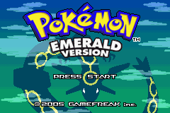 Pokemon Emerald Plus Plus Title Screen